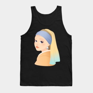 Girl with a Pearl Earring Tank Top